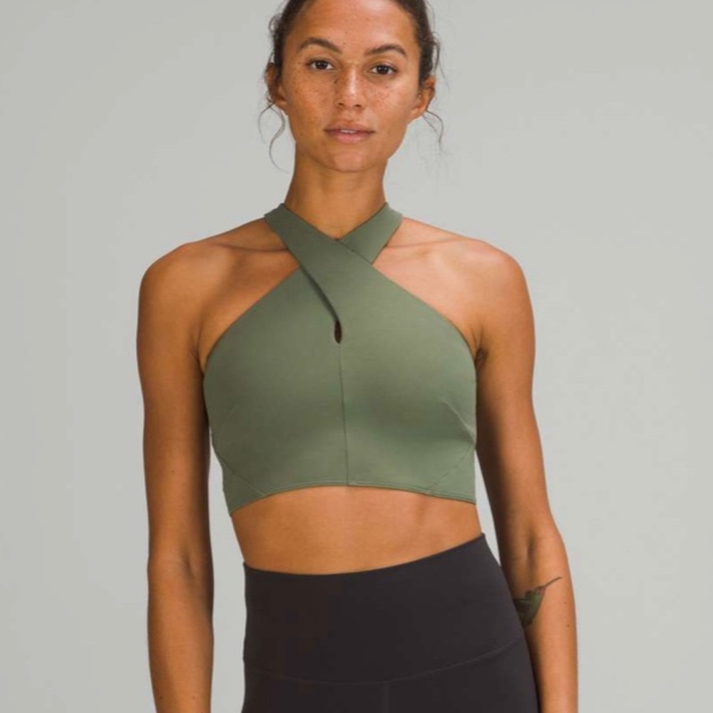 Lululemon Nulu Wrap-Front Longline Bra *Light Support, A/B Cup